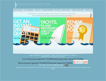 Tablet Screenshot of dinghyinsurance.com